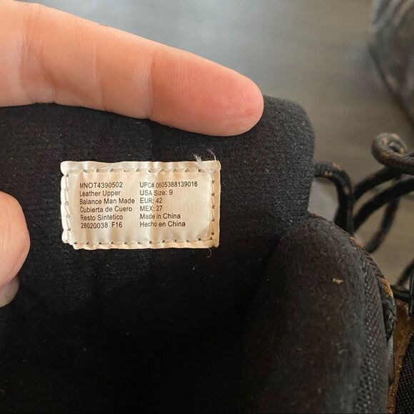 Ozark Trails hiking boots high top size 9 leather style MNOT 4390502 insulated - Picture 5 of 5